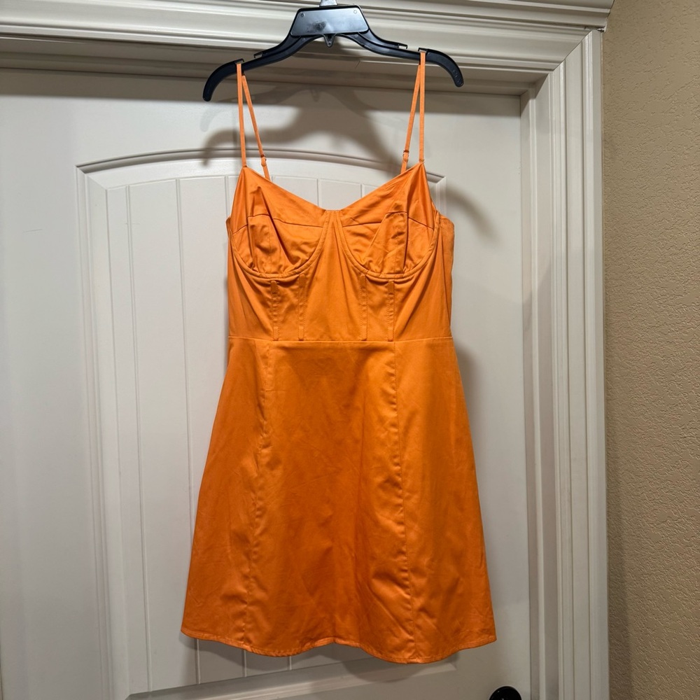 Favorite Daughter orange dress size 10